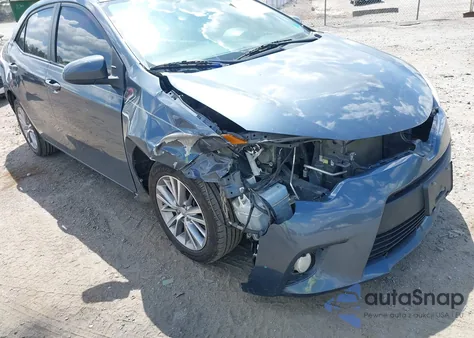 2014 Toyota Corolla Le Premium from USA, damaged, VIN 2T1BURHE9EC093373